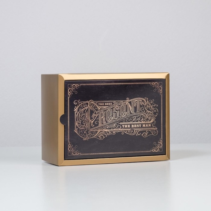 Коробка подарочная складная, упаковка, «Джентельмен», 20 х 15 х 10 см Коробка подарочная складная, упаковка, «Джентельмен», 20 х 15 х 10 см