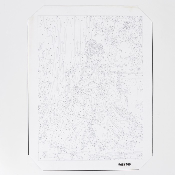 Картина по номерам в тубусе «Балерина», 30 х 40 см Картина по номерам в тубусе «Балерина», 30 х 40 см