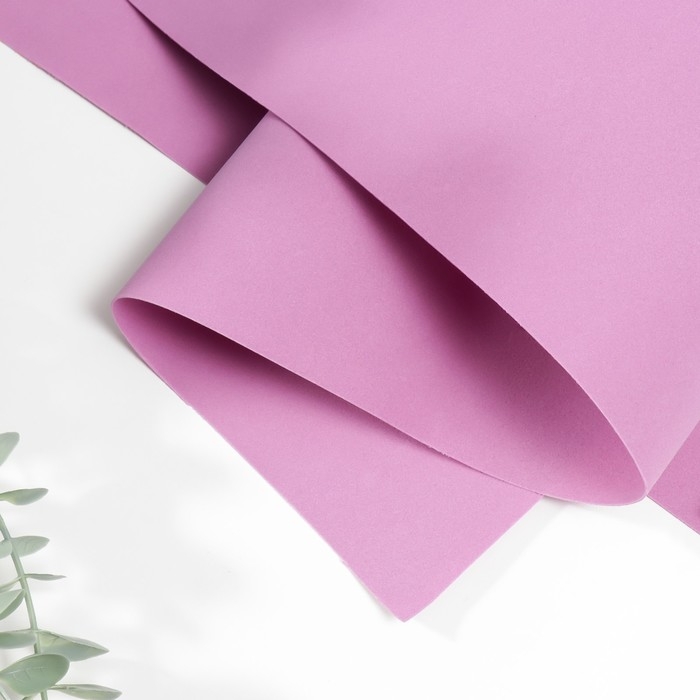 Фоамиран иранский 0,8-1 мм (лаванда) 60х70 см Фоамиран иранский 0,8-1 мм (лаванда) 60х70 см