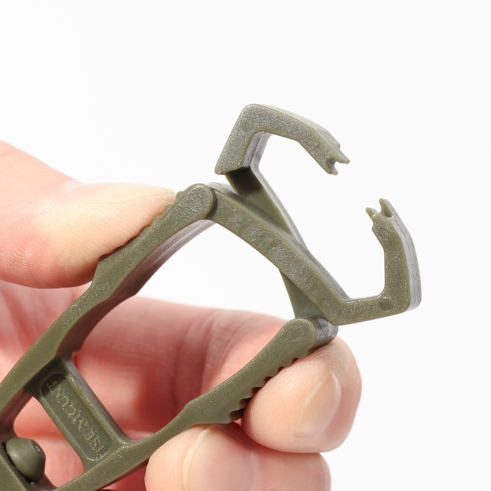 Карабин туристический, универсальный, хаки, 10.5 см Карабин туристический, универсальный, хаки, 10.5 см