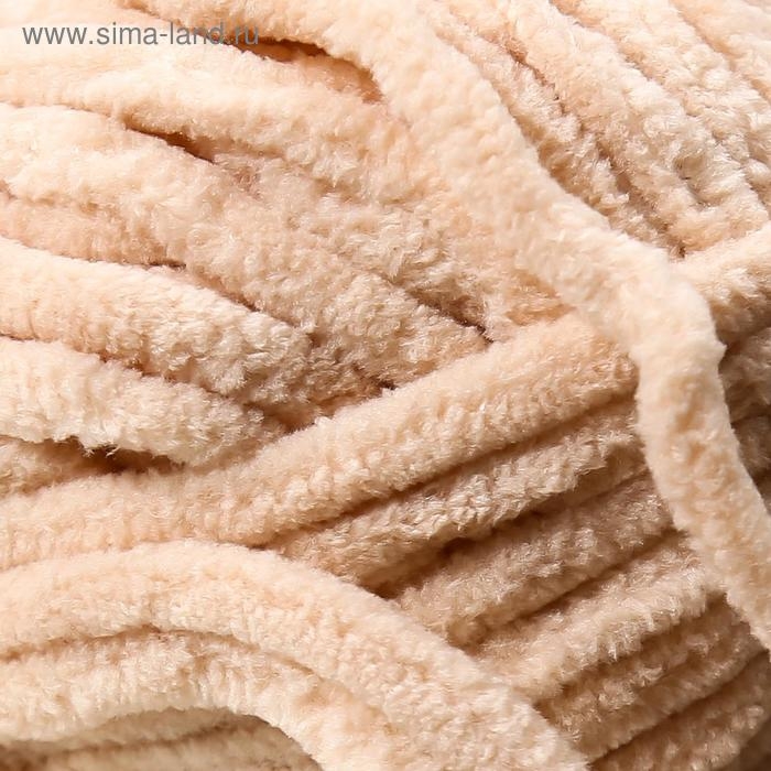 Пряжа Пряжа "Velluto" 100% микрополиэстер 68м/100гр (310 медовый)