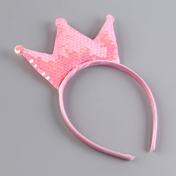 Карнавальный набор «Стильная принцесса»: ободок, платье розовое с короной, рост 110 см Карнавальный набор «Стильная принцесса»: ободок, платье розовое с короной, рост 110 см