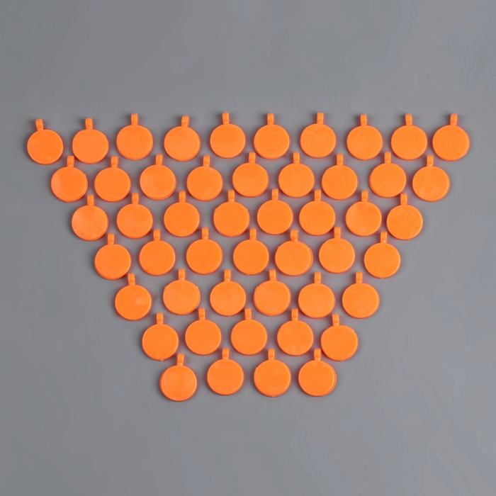 Набор мишеней для рогатки, пластик, 50 шт Набор мишеней для рогатки, пластик, 50 шт