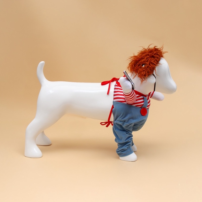 Новый год. Костюм Новый год. Костюм "Маньяк", размер L (ДС 40, ОГ 53, ОШ 30 см, вес 10-15 кг)