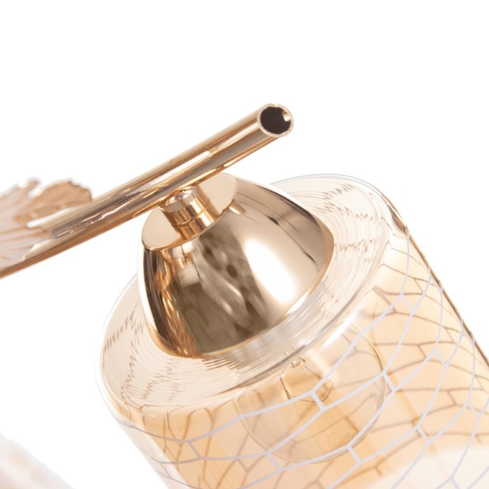 Люстра Люстра "Кейти" 3х60Вт Е27 Золото 48х48х28см