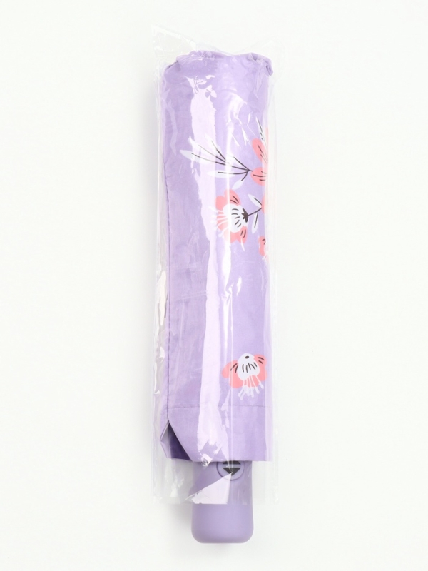 Зонт автоматический «Цветы», эпонж, 3 сложения, 8 спиц, R = 48/55 см, D = 110 см, цвет МИКС Зонт автоматический «Цветы», эпонж, 3 сложения, 8 спиц, R = 48/55 см, D = 110 см, цвет МИКС