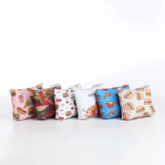 Кошелёк детский &laquo;Фаст фуд&raquo;, маленький, монетница, МИКС