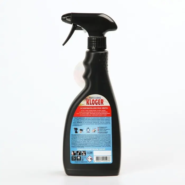Чистящее средство  Чистящее средство "Kloger Prof", жироудалитель для плит и микроволновых печей, 500 мл