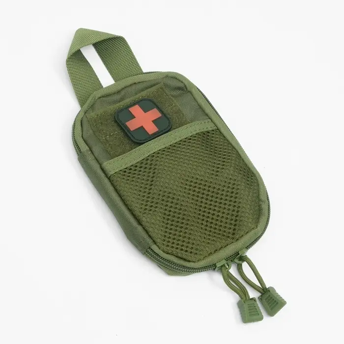 Аптечка тактическая-подсумок, 12&times;17, оливковая