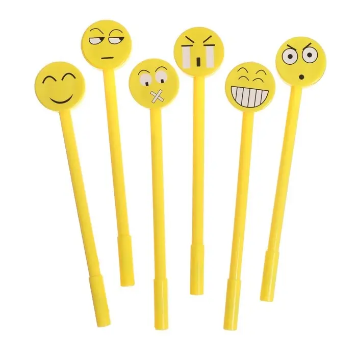 Ручка - прикол гелевая «Смайл», МИКС