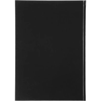 Книга учета Attache А4 96л в клетку блок офсет, бумвинил черный