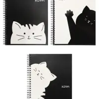 Компл тетр из 3шт 96л кл на гребне Кот, обл мел карт, ТВИН+выб УФ-лак, офсет, (10246941) Компл тетр из 3шт 96л кл на гребне Кот, обл мел карт, ТВИН+выб УФ-лак, офсет, (10246941)