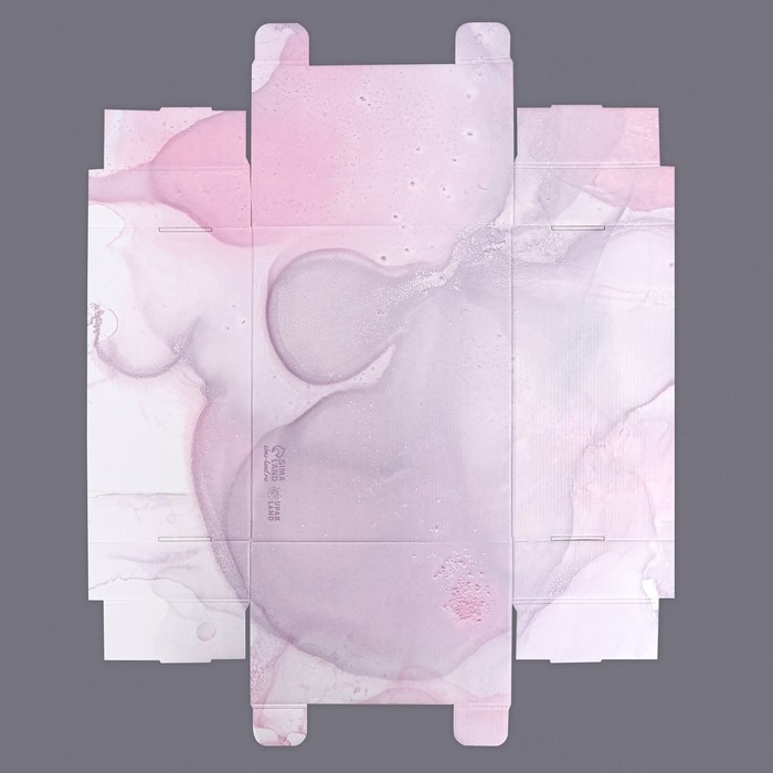 Складная коробка "Бант", фиолетовый  31,2 х 25,6 х 16,1 см