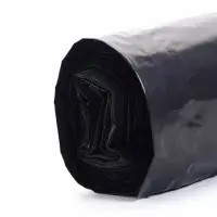 Мешки для мусора в рулоне &laquo;UpakLand&raquo; 60 л, черные, ПВД, толщина 40 мкм, 10 шт., 50&times;80 см