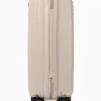 Чемодан на съёмных колёсах, 18", кодовый замок, 33&times;16&times;49 см, светло-бежевый