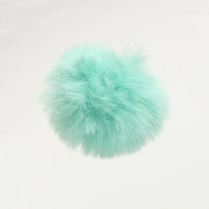 Игрушка для кошек Игрушка для кошек "Меховой шарик", искусственный мех, 5 см, мятная