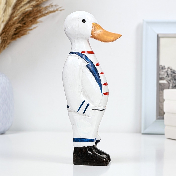 Фигура Фигура "Гусь моряк" 8х6,5х22см
