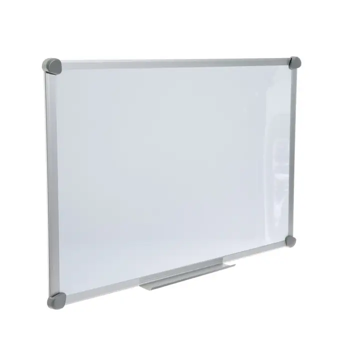 Доска магнитно-маркерная, Calligrata SLIM, 60&times;90 см, в алюминиевой рамке, с полочкой