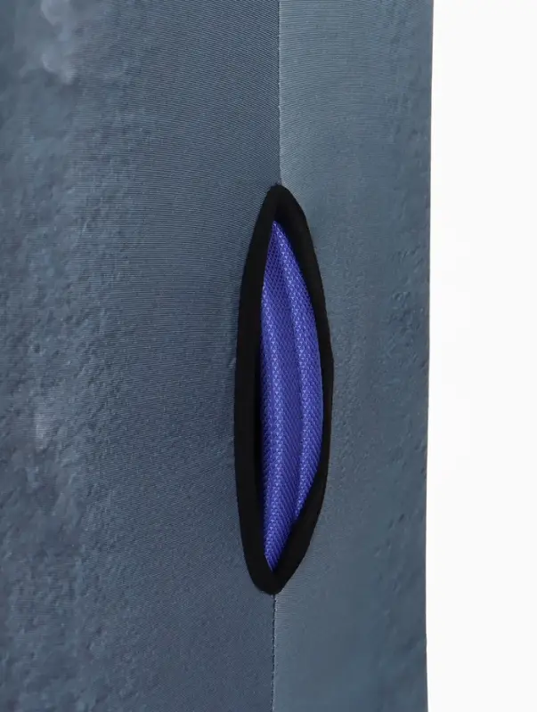 Чехол для чемодана &laquo;Кот&raquo;, 28", синий