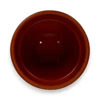 Горшок для цветов с поддоном &laquo;Борнео&raquo;, 25.8 л, пластиковый, цвет терракотовый