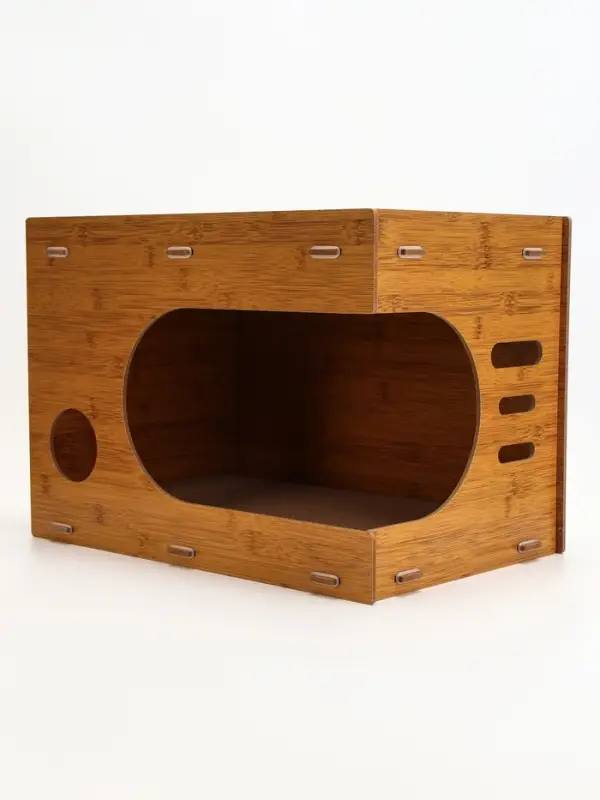 Когтеточка-лежанка "Пижон" из гофрокартона с кошачьей мятой "Таунхаус", 44 х 33 х 32 см