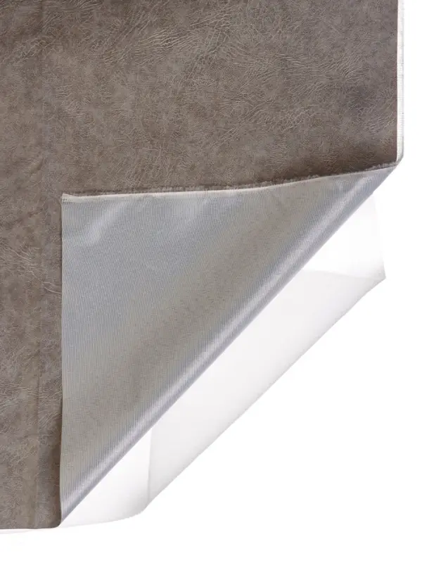 Комплект для обивки дверей, 110&times;200 см: иск.кожа, поролон 5 мм, гвозди, струна, серый, &laquo;Рулон&raquo;