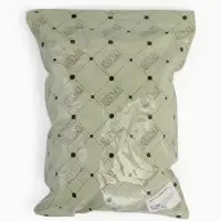 Сумка пляжная, плетёная, клетка 3.5 см, белая