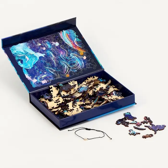 Пазл фигурный &laquo;Сказки Вселенной&raquo; с кулоном на руку, 162 детали