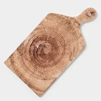 Блюдо для подачи Magistro Wood, 36.5&times;18&times;1.2 см, фарфор, коричневое