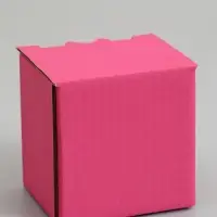 Коробка под кружку, розовая, 10 х 8 х 10 см