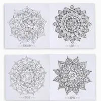 Раскраска - антистресс, альбом &laquo;Магия мандалы&raquo; 16стр.