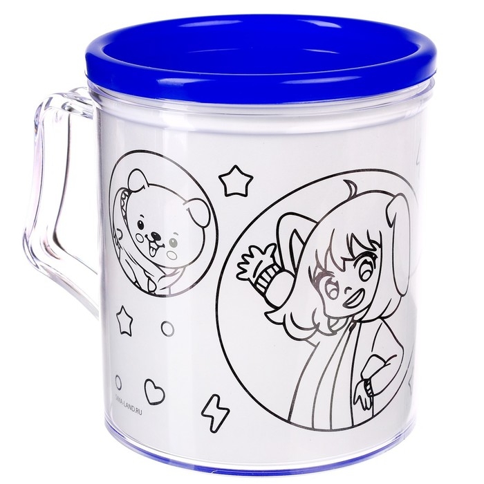 Кружка раскраска с вкладышем «Приятного чаепития!» Кружка раскраска с вкладышем «Приятного чаепития!»