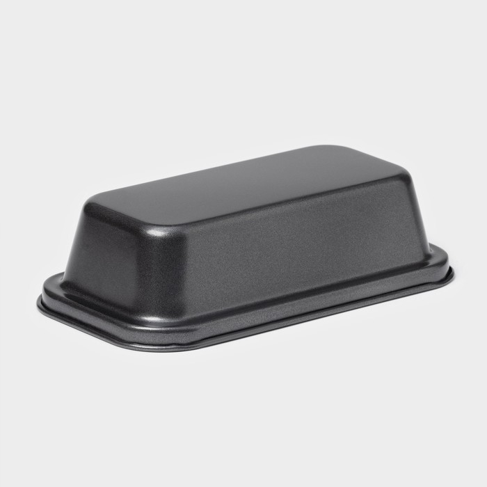 Форма для выпечки Доляна «Жаклин», 15,5×8,5 см, антипригарное покрытие, цвет чёрный