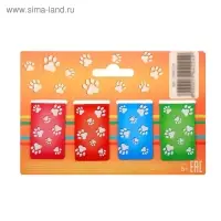 Закладки магнитные для книг, 4 шт &laquo;Как же весело читать&raquo;