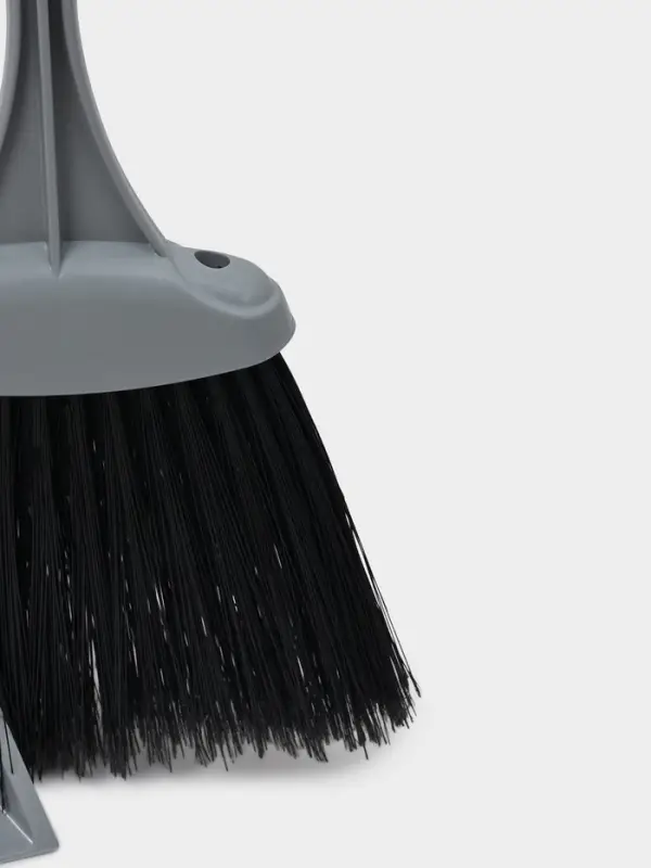 Веник с совком Альтернатива &laquo;Комфорт&raquo;, пластик, МИКС