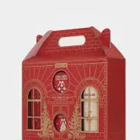 Подарочный набор новогодний в коробке дом: гель для душа 2 шт., соль и масло для душа, URAL LAB Подарочный набор новогодний в коробке дом: гель для душа 2 шт., соль и масло для душа, URAL LAB