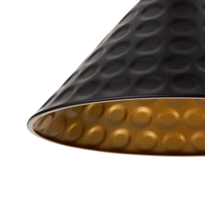 Светильник BayerLux Светильник BayerLux "Чеканка" Е27 40Вт черный-золото 24х24х17-117 см