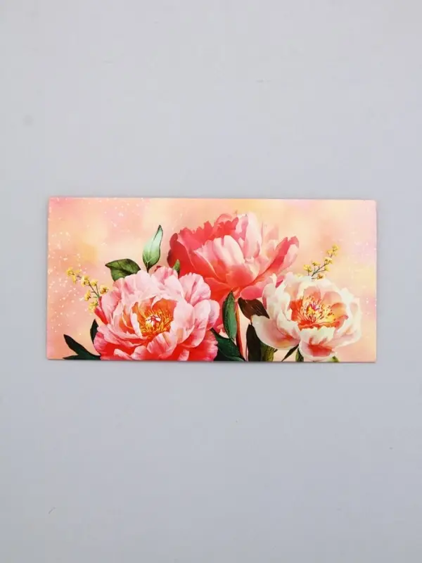 Конверт для денег «Цветы», 16,5 х 8 см Конверт для денег «Цветы», 16,5 х 8 см