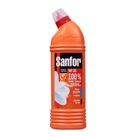 Средство чистящее для унитаза Sanfor WC gel super power, 750 мл