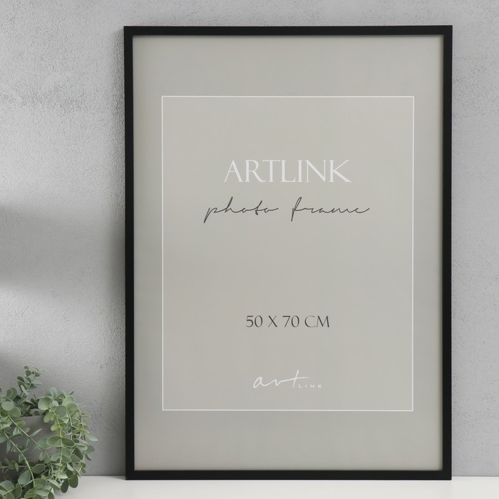 Фоторамка МДФ Фоторамка МДФ "Nina" 50x70 см, чёрный