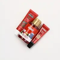 Подарочный набор новогодний: гель для душа, крем для рук, бальзам для губ, маска для сна, URAL LAB Подарочный набор новогодний: гель для душа, крем для рук, бальзам для губ, маска для сна, URAL LAB