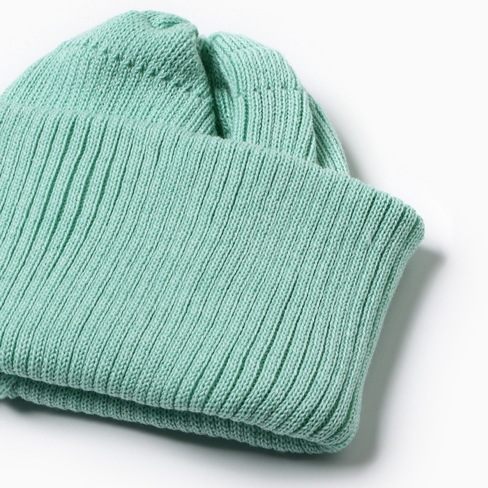 Шапка детская, цвет мята, размер 48-52 Шапка детская, цвет мята, размер 48-52