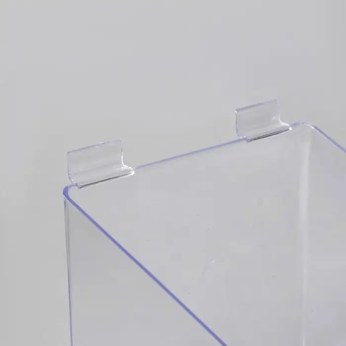 Полка-контейнер пластиковый F360, 20&times;20&times;20 см, цвет прозрачный