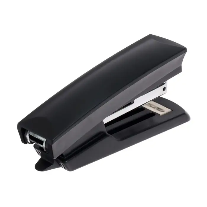 Степлер канцелярский № 10, ErichKrause ECO, до 20 листов, встроенный антистеплер, МИКС