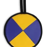 Ледянка мягкая Snow Cat, d=33 см, толщина 2 см, с ручкой, МИКС