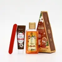 URAL LAB Арома Саунд Набор гель для душа, крем для рук и пилка для ногтей, печенье URAL LAB Арома Саунд Набор гель для душа, крем для рук и пилка для ногтей, печенье