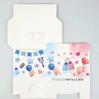 Бум-коробка сюрприз &laquo;Гендер-пати, розовый наполнитель&raquo;, 18&times;13.5&times;11 см, подарочная упаковка