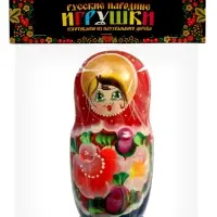 Матрёшка 5 в 1, расписная, МИКС
