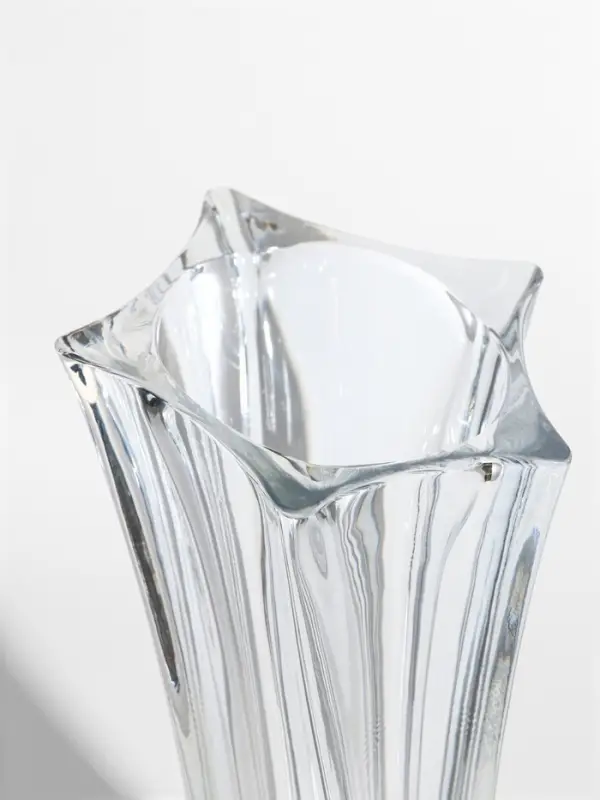 Ваза стекло настольная  Ваза стекло настольная "Лесли" 25х14,5 см, прозрачный