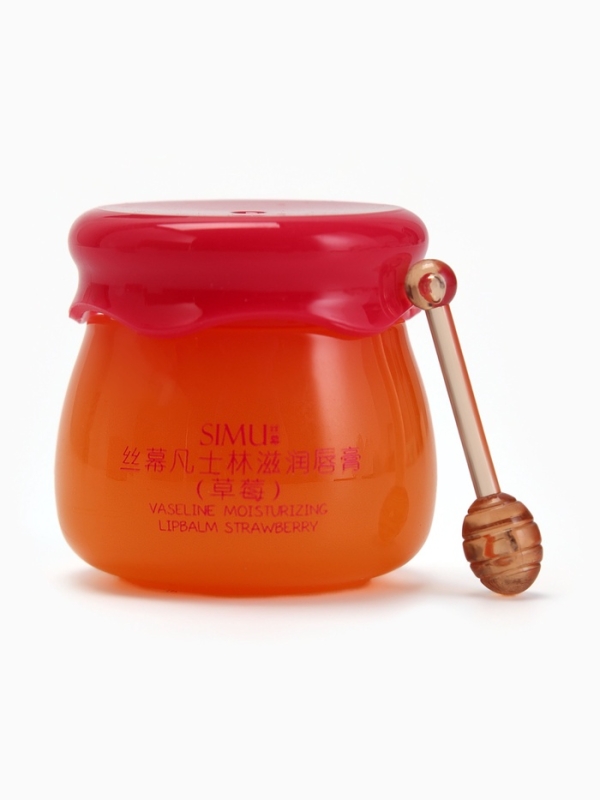 Увлажняющий бальзам для губ с клубникой Увлажняющий бальзам для губ с клубникой